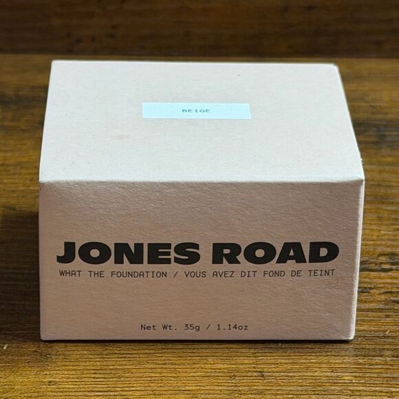 Jones Road What The Foundation on Beige 35g Full Size, Clean Beauty. NIB - Picture 8 of 13